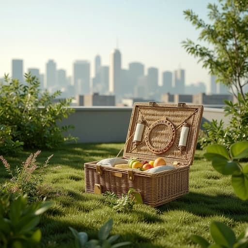 Urban Rooftop Garden - 무료 다운로드 가능한 Nature/Urban