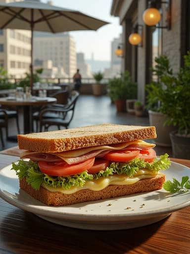 Upscale Restaurant Terrace - 무료 다운로드 가능한 Cityscape