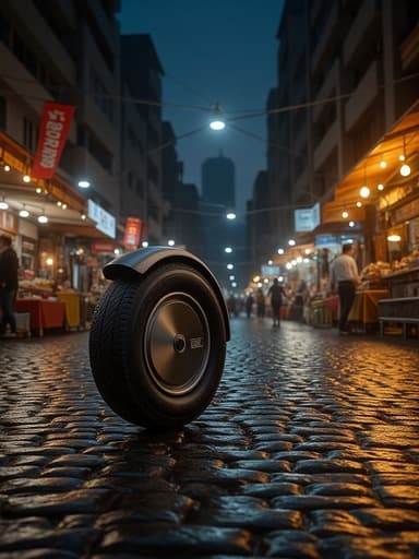 夜市の石畳の道 - 무료 다운로드 가능한 都市の夜景