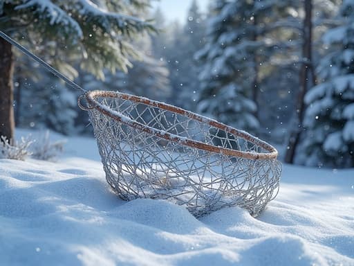 雪に覆われた松林 - 무료 다운로드 가능한 冬の森