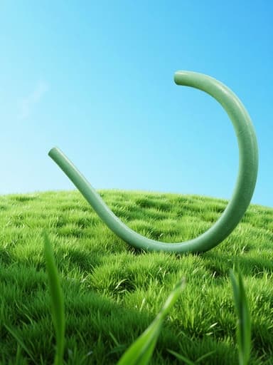 푸른 하늘과 푸른 잔디 - 무료 다운로드 가능한 자연 경관