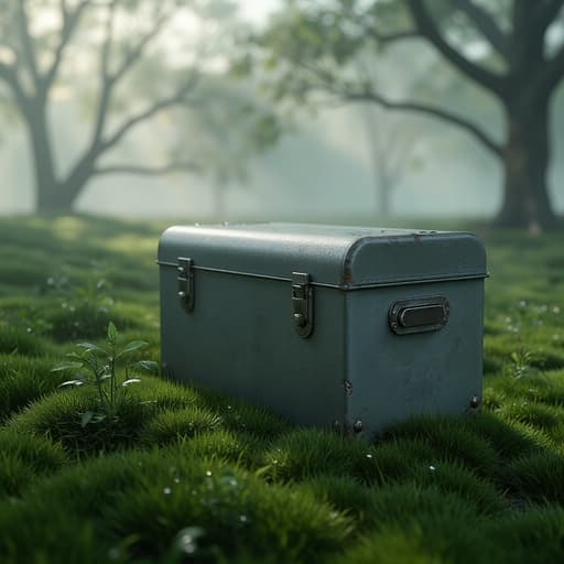 Foggy Dawn Garden - 무료 다운로드 가능한 Nature