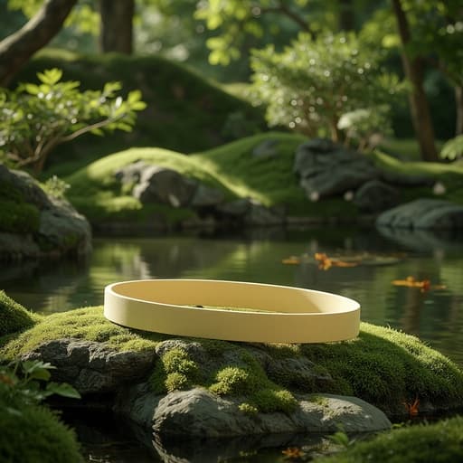 Japanese Garden with Pond - 무료 다운로드 가능한 Natural Landscape