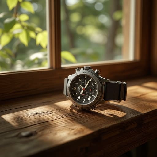 Wooden Windowsill with Morning Sunlight - 무료 다운로드 가능한 Indoor
