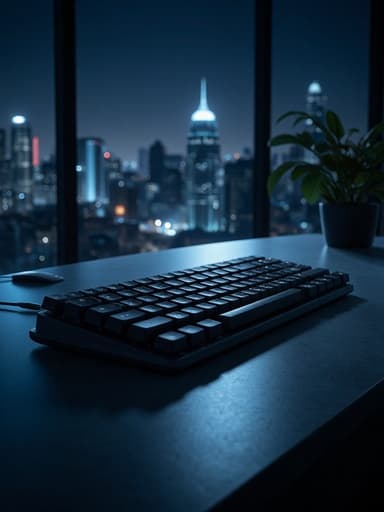 도시 야경과 창문 - 무료 다운로드 가능한 도시 배경