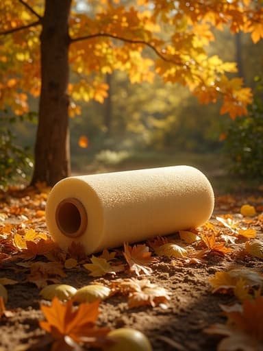Sunlit Autumn Garden with Leaves - 무료 다운로드 가능한 Nature