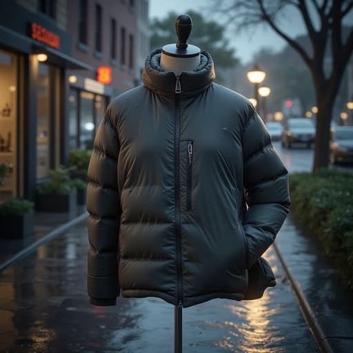 Rainy Urban Street - 무료 다운로드 가능한 Urban Landscape