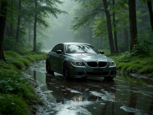 Rainy Forest Road - 무료 다운로드 가능한 Nature