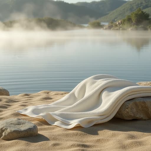 朝霧の静かな湖 - 무료 다운로드 가능한 自然風景