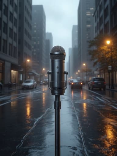 雨に濡れた都市の通り - 무료 다운로드 가능한 都市背景