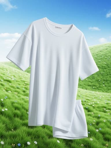 푸른 하늘과 푸른 잔디밭 - 무료 다운로드 가능한 자연 풍경