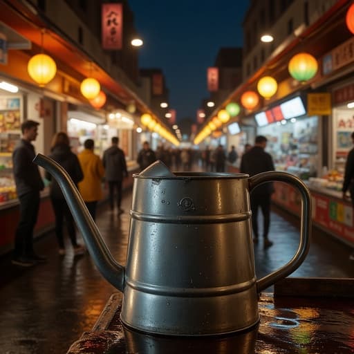 夜市の通りの夜景 - 무료 다운로드 가능한 都市の夜景