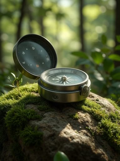 Moss-Covered Forest Rock - 무료 다운로드 가능한 Nature