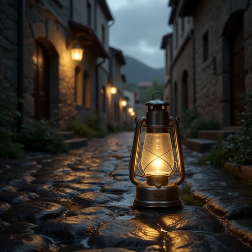Evening Scene of Narrow Alleyway - 무료 다운로드 가능한 Urban Street