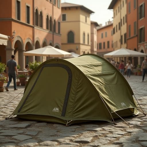 Historical Italian Architecture and Rustic Square - 무료 다운로드 가능한 Urban Scenery