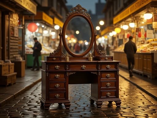 賑やかな夜市の通り - 무료 다운로드 가능한 都市の通り