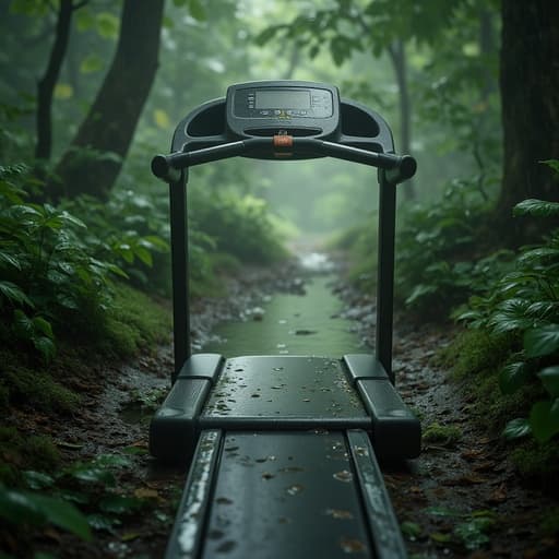 雨に濡れた森の小道 - 무료 다운로드 가능한 自然