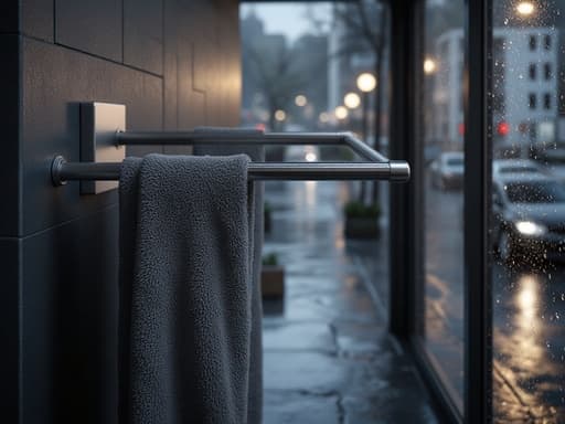 Rainy City Window - 무료 다운로드 가능한 Urban Scenery