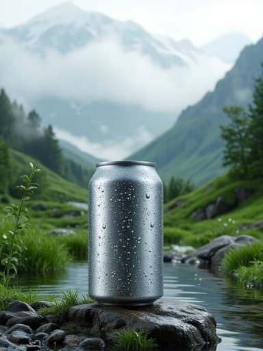 霧の谷と緑の山々 - 무료 다운로드 가능한 自然風景