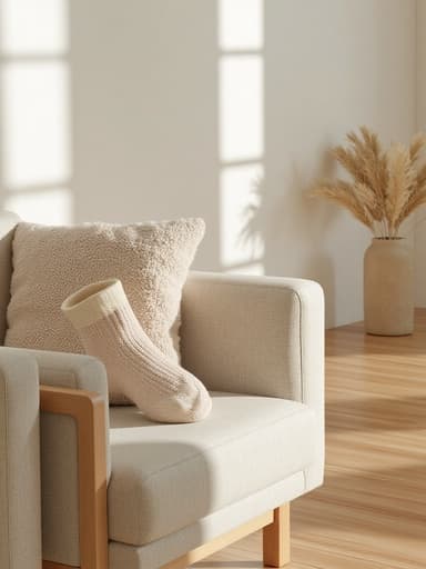 Scandinavian Style Living Room - 무료 다운로드 가능한 Interior