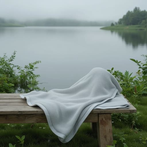 안개 낀 호수의 자연 풍경 - 무료 다운로드 가능한 자연