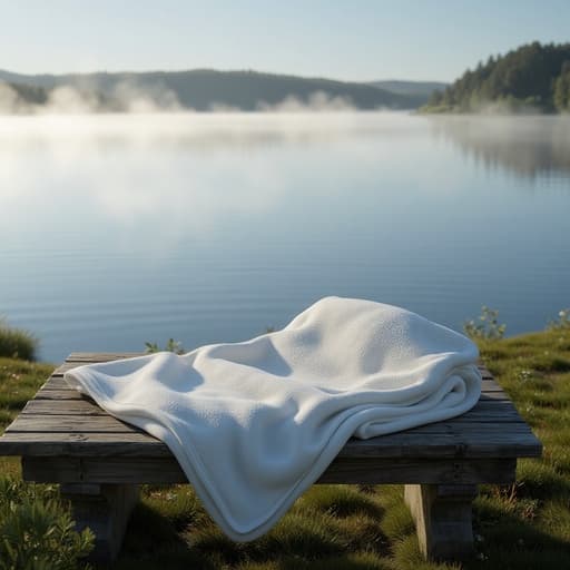 Lakeside Morning Mist - 무료 다운로드 가능한 Nature