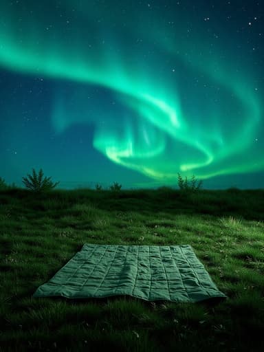 オーロラが照らす夜空 - 무료 다운로드 가능한 自然