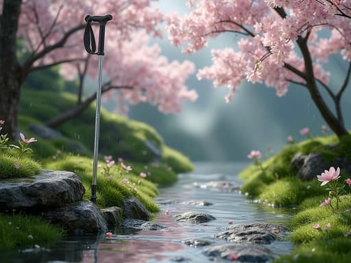 春雨の桜道 - 무료 다운로드 가능한 自然