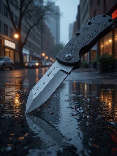 Rainy Urban Street - 무료 다운로드 가능한 Urban Background