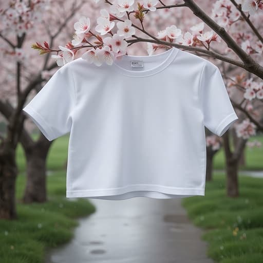 雨の日の満開の桜 - 무료 다운로드 가능한 自然