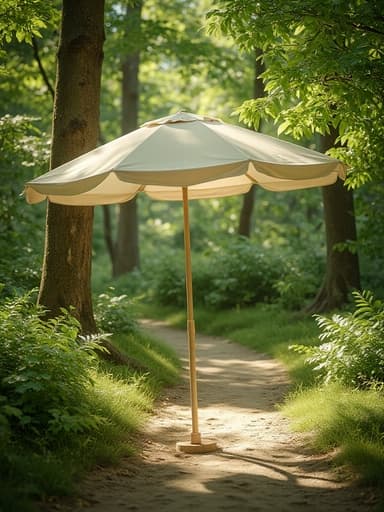 Sunlit Forest Path - 무료 다운로드 가능한 Nature