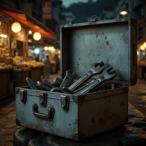 저녁 거리 시장 - 무료 다운로드 가능한 시장