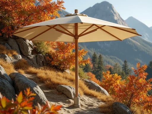 Autumn Mountain Beach - 무료 다운로드 가능한 Nature