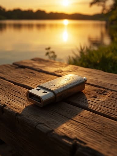 静かな湖の黄金の夕日 - 무료 다운로드 가능한 自然風景