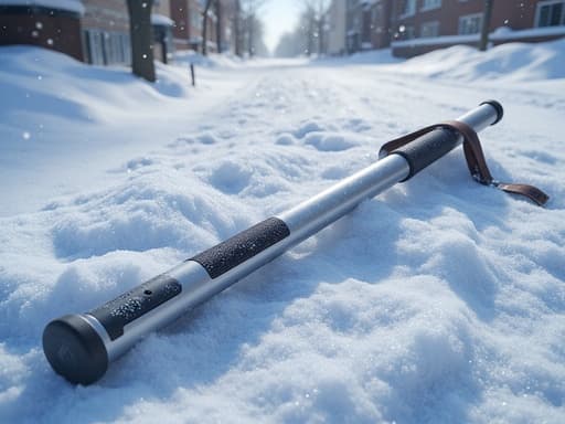 Snow-Covered Urban Street - 무료 다운로드 가능한 Urban Landscape
