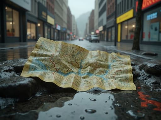 Wet City Street - 무료 다운로드 가능한 Urban