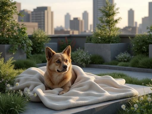 Modern Rooftop Garden - 무료 다운로드 가능한 Urban Environment