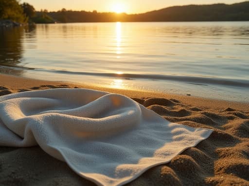 穏やかな湖の黄金の夕日 - 무료 다운로드 가능한 自然の風景