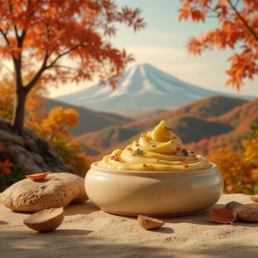 가을 단풍이 덮인 산 - 무료 다운로드 가능한 자연 경관