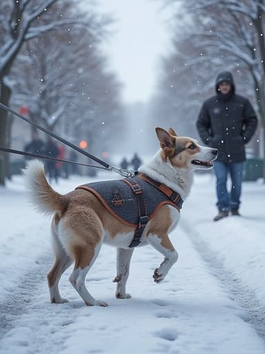 雪に覆われた通り - 무료 다운로드 가능한 冬の風景