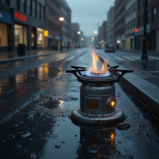 Rainy Urban Street - 무료 다운로드 가능한 Urban Environment