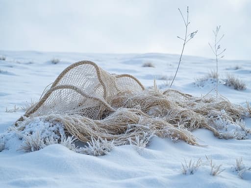 Snow-Covered Winter Beach - 무료 다운로드 가능한 Natural Landscape
