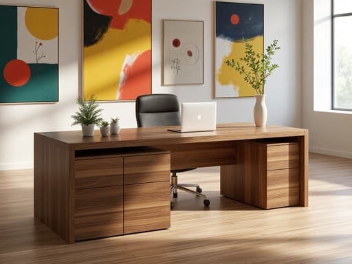 Gallery-like Office - 무료 다운로드 가능한 Interior