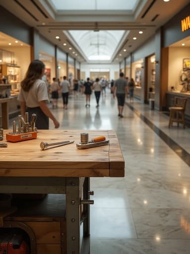 Shopping Mall Interior - 무료 다운로드 가능한 Commercial Space