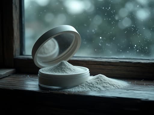 어두운 나무 창턱과 비 내리는 창문 - 무료 다운로드 가능한 실내