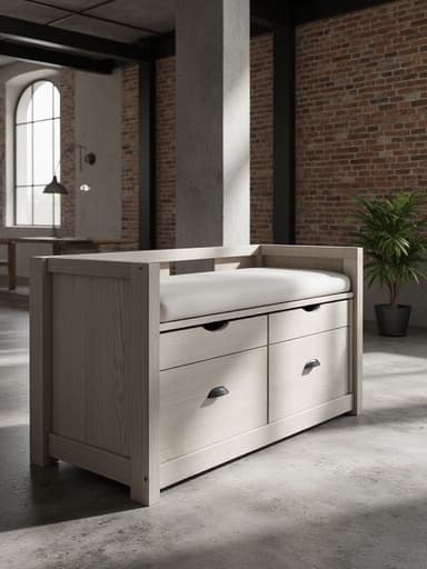 Loft-style apartment - 무료 다운로드 가능한 Industrial interior
