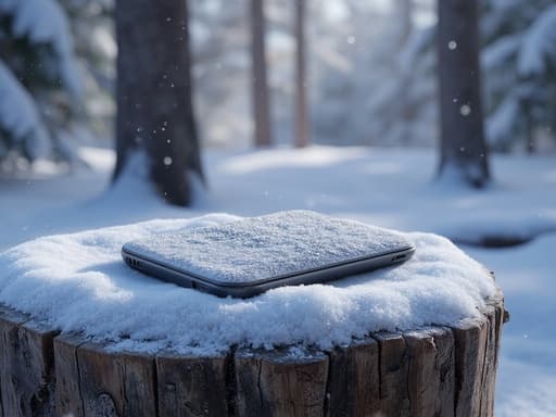 Snow-covered winter forest - 무료 다운로드 가능한 Natural landscape