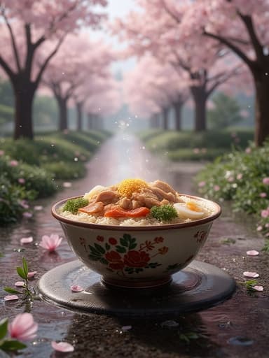 벚꽃길 - 무료 다운로드 가능한 자연 경관