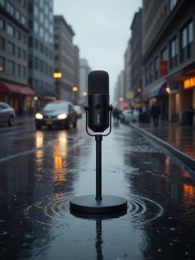 Rain-drenched city street - 무료 다운로드 가능한 Urban