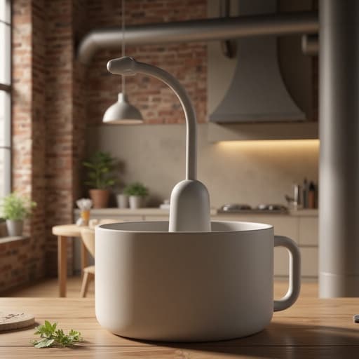 ロフトスタイルのアパート - 무료 다운로드 가능한 インダストリアルインテリア